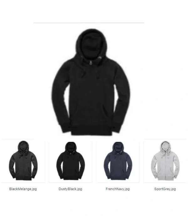 W41PF Cottonridge Peach Finish Zip Hoodie